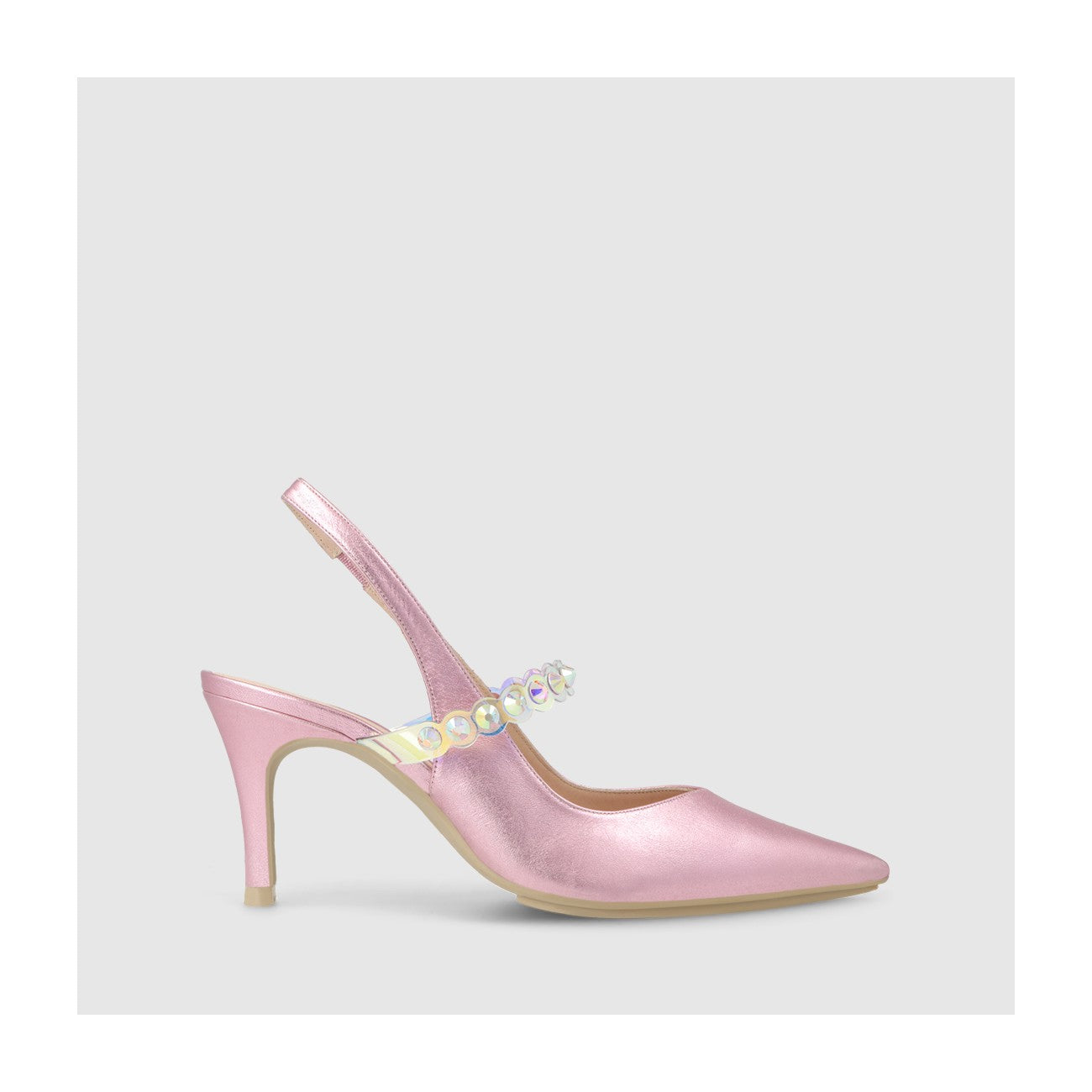 Lodi Slingpumps Elux in rosa metallic Größen 35-42