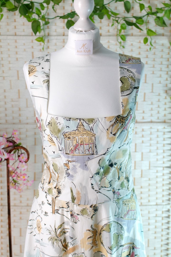 Dirndl Ausschnitt Sommerkleid