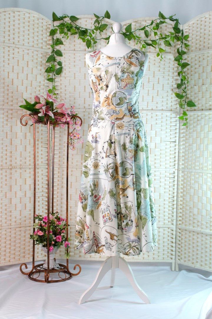 Kleid im 50er Jahre Stil