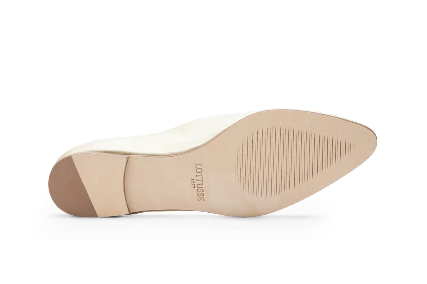 Ledersohle Ballerina Schuh