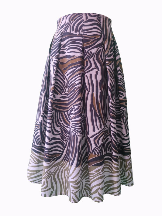 Weiter Rock "Zebra"